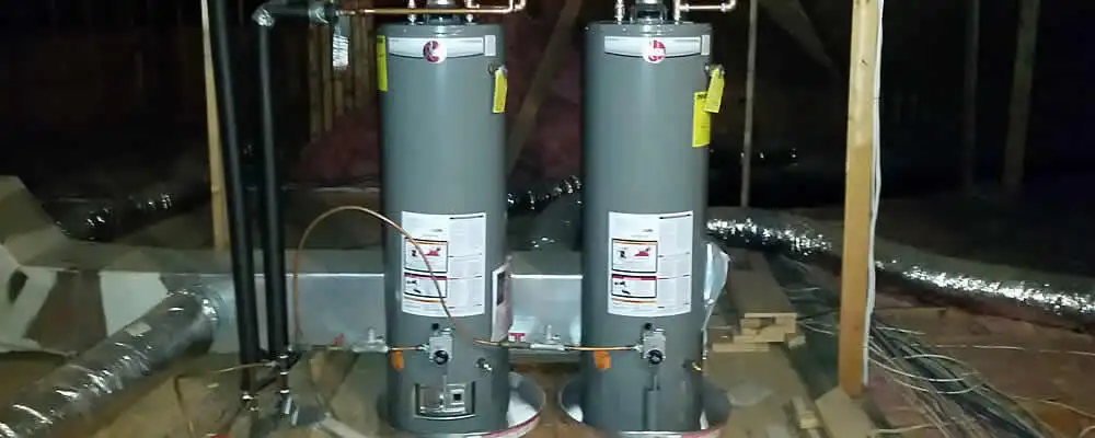 Tankless water heater installation for home hot water in Las Vegas, NV